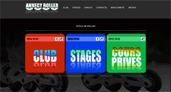 Desktop Screenshot of annecyroller.com